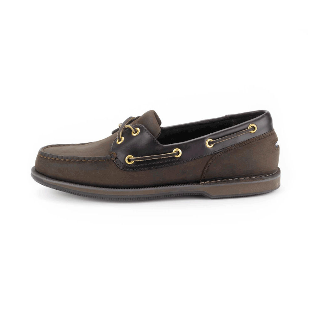 Rockport Boat Shoes For Mens Dark Brown - Perth - NY7869154